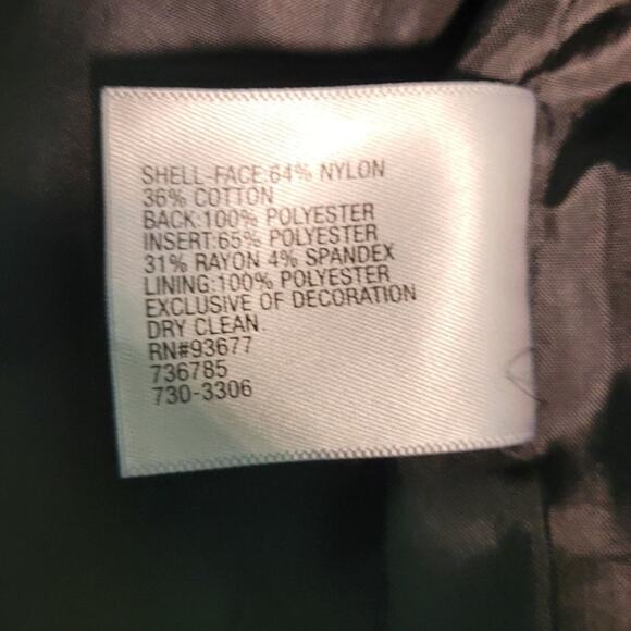 WORTHINGTON Black Lace Pencil Skirt Sz 4P Petite Lined Floral Overlay Quietlux - Picture 7 of 10